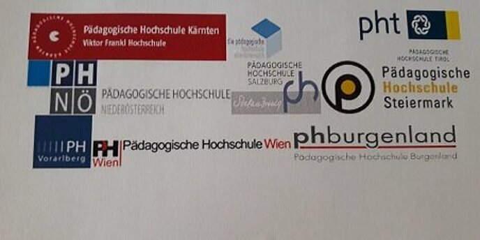 Logos der Pädagogischen Hochschulen in Österreich